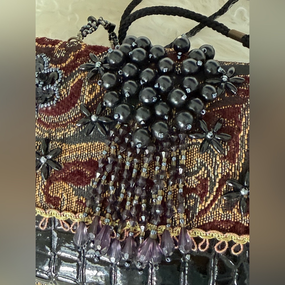 Beaded tapestry bag - Picture 12 of 16